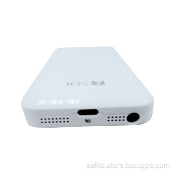Fashionable External Battery Case for iPhone 5/iOS 7, 2,200mAh CapacityNew